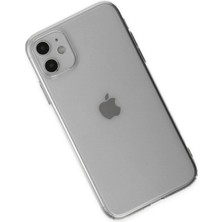 Dijimedia iPhone 11 Kılıf Pc Sert Şeffaf Kapak - Şeffaf