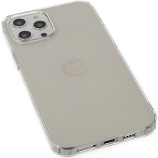 Happycase iPhone 12 Pro Kılıf Pc Sert Şeffaf Kapak - Şeffaf