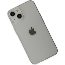 Happycase iPhone 13 Kılıf Pc Sert Şeffaf Kapak - Şeffaf