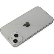 Happycase iPhone 13 Kılıf Pc Sert Şeffaf Kapak - Şeffaf