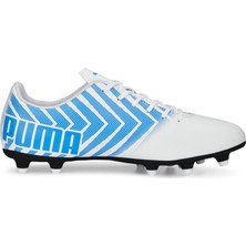 Puma Tacto Iı FgAg Puma White-Dusky Blue White Erkek Krampon 10670109