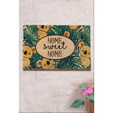 Chilai Home Coco Greenkoa 40X60 cm Doğal Koko Kıl Paspas,hindistan Naturel Kapı Önü Paspası