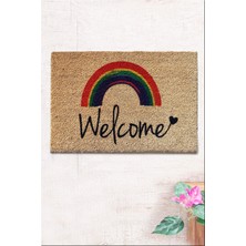 Chilai Home Coco Haull 40x60 Cm Doğal Koko Kıl Paspas,hindistan Naturel Kapı Önü Paspası