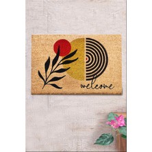 Chilai Home Coco Sonce 40X60 cm Doğal Koko Kıl Paspas,hindistan Naturel Kapı Önü Paspası