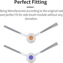 Silhouette Narwal J3  2 Çift Yıkanabilir Yan Fırça Robot Vakum Yedek Yedek Parça Ev Temizlik Aksesuarları  (Yurt Dışından)