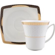 Kütahya Porselen Bone Mare Kahve Takımı 12 Parça 6 Kişilik 10363
