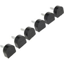 Amanda 3x3 Çift Yüksek Topuk Ayakkabı Onarımı Topuk Çivisi 14 x 14 mm Siyah 3 Parça (Yurt Dışından)