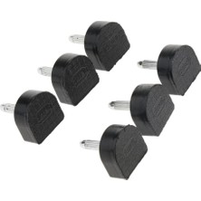 Amanda 3x3 Çift Yüksek Topuk Ayakkabı Onarımı Topuk Çivisi 14 x 14 mm Siyah 3 Parça (Yurt Dışından)