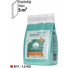 Ventrawall - Isı Ve Ses Yalıtımlı Sürülen Duvar Kağıdı | Kendinden Yapışkanlı | Açık Mavi | B11-1,5kg | 5m²