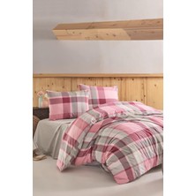 Taç Ranforce Çift Kişilik Nevresim Takımı Pamir Gülkurusu