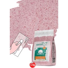 Ventrawall - Isı Ve Ses Yalıtımlı Sürülen Duvar Kağıdı | Açık Kırmızı | %100 Pamuk | R05 - 1,5 Kg | 5m²