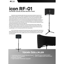 Icon Rf-01 Akustik Ses Yalıtım Paneli