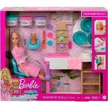 Barbie Yüz Bakımı Yapıyor Oyun Seti