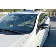 Omsa Honda Civic Fb7 Yarasa Batman Ayna Kapağı Piano Black Abs 2012-2016 Arası