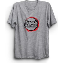 The Fame Anime, Demon Slayer, Iblis Keser Logo Tişört