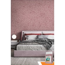 Ventrawall - Ipek Sıva | Canlı Sıva | Isı Ve Ses Yalıtımlı Sıva | %100 Pamuk | Desenli Kırmızı | R08-1,5 Kg | 5m²