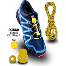 Dopar Elastik Akıllı Kilitli Esnek Ayakkabı Bağcığı 100CM 1 Çift