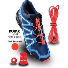 Dopar Elastik Akıllı Kilitli Esnek Ayakkabı Bağcığı 100CM 1 Çift