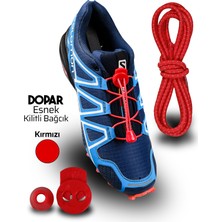 Dopar Elastik Akıllı Kilitli Esnek Ayakkabı Bağcığı 100CM 1 Çift