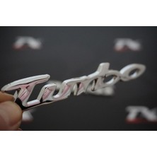 DK Tuning Bmw Turbo Krom Metal 3m 3D Bagaj Logo Arma