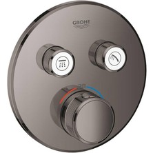 Grohe Smartcontrol Çift Valfli Akış Kontrollü, Ankastre Termostatik Duş Bataryası