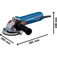 Bosch Gws 12-125 S Avuç Taşlama Makinesi