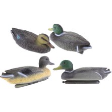 Dolity 2 Çift Yapay Mallard Ördek Tuzağı Heykel