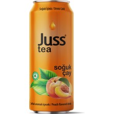 Juss Tea Şeftali Aromalı Soğuk Çay 24 x 330 ml