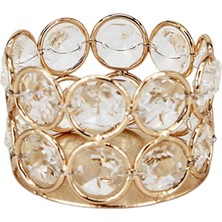 Chasoe 2pcs Nordic Tarzı Mozaik Mum Tutucu Düğün  Kristal Şamdan  (Yurt Dışından)