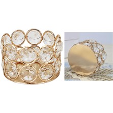 Chasoe 2pcs Nordic Tarzı Mozaik Mum Tutucu Düğün  Kristal Şamdan  (Yurt Dışından)
