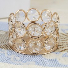 Chasoe 2pcs Nordic Tarzı Mozaik Mum Tutucu Düğün  Kristal Şamdan  (Yurt Dışından)