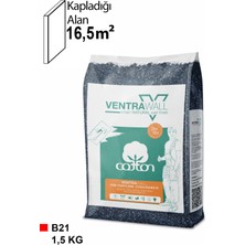 Ventrawall - Mavi Dekoratif Sıva ve Pamuk Sıva - WB21 - 5 kg