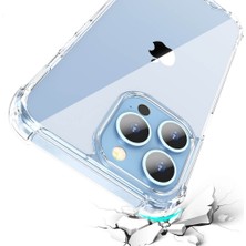 Atouchbo Apple iPhone 12 Pro Max Anti-Burst Case Premium Darbe Emici Şeffaf Telefon Kılıfı