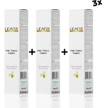 Lil'afix 3'lü Krem Tüp Boya 60 Ml.5/3 Açık Kahve Dore