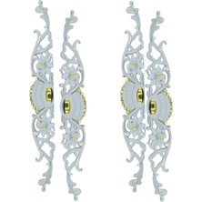 Decogold Saray Tavan Motif (34.5*5) Dgm-35(4 Adet) Beyaz Altın