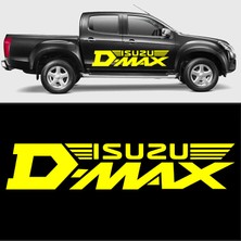 Melek Pazarı Isuzu D-Max Sticker Off Road Araba STICKER-S1734