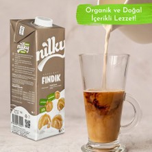 Nilky Fındık Sütü Glütensiz Bitkisel Bazlı Laktosuz Vegan 4x1 lt