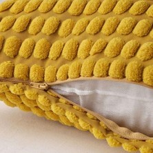 IKEA Kırlent Kılıfı Koyu Sarı-Hardal Renk Meridyendukkan 50X50 cm Ev Tekstili