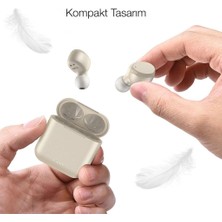 Tozo T6 Bluetooth 5.3 Dokunmatik Kontrol Ipx8 Su Geçirmez Stereo Kulak Içi Kulaklık Gold