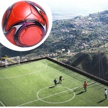 Hsport Yüksek Kalite Dikişli No:5 Renkli ve Desenli Maç/antreman Futbol Topu Halısaha Topu