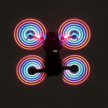 Sononia 4 Adet LED Yanıp Sönen Pervane Gece Uçan Bıçağı Hava Quadcopter (Yurt Dışından)