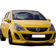 Opel Corsa D (2011 - 2015) Makyajlı Stainmetz Ön Tampon Ek (Plastik)