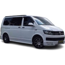 Volkswagen Transporter -(2003 - 2021) Kısa Şase Yan Marşpiyel Seti (Plastik)