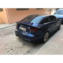 Audi A3 Sedan Makyajsız Spoiler (Fiber)