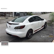 Mazda 3 Ince Makjyalı Spoiler (Fiber)