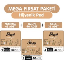 Sleepy Ecologic Premium Plus Hijyenik Ped 124 Adet Ped Mega Fırsat Paketi