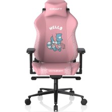 Dxracer Craft Pro Hallo Cat Pembe