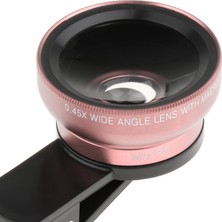 Gazechimp Akıllı Telefonlar Için Yükseltilmiş Cep Telefonu Kamera Lens Kiti - Rose Gold (Yurt Dışından)