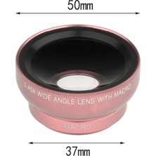 Gazechimp Akıllı Telefonlar Için Yükseltilmiş Cep Telefonu Kamera Lens Kiti - Rose Gold (Yurt Dışından)