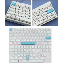 Yesper 135 Keys Pbt Keycaps Mekanik Klavye Için Japon Yazı Tipi Dıy (Yurt Dışından)